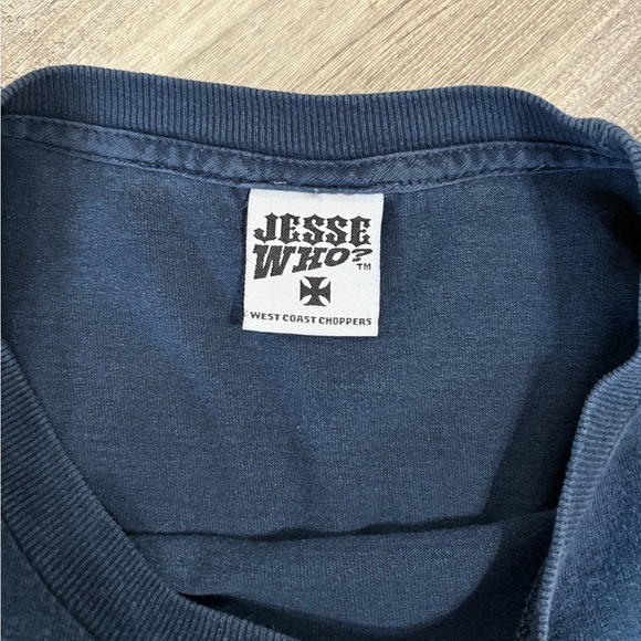 west cost choppers vintage jesse who long sleeve top - Picture 7 of 8